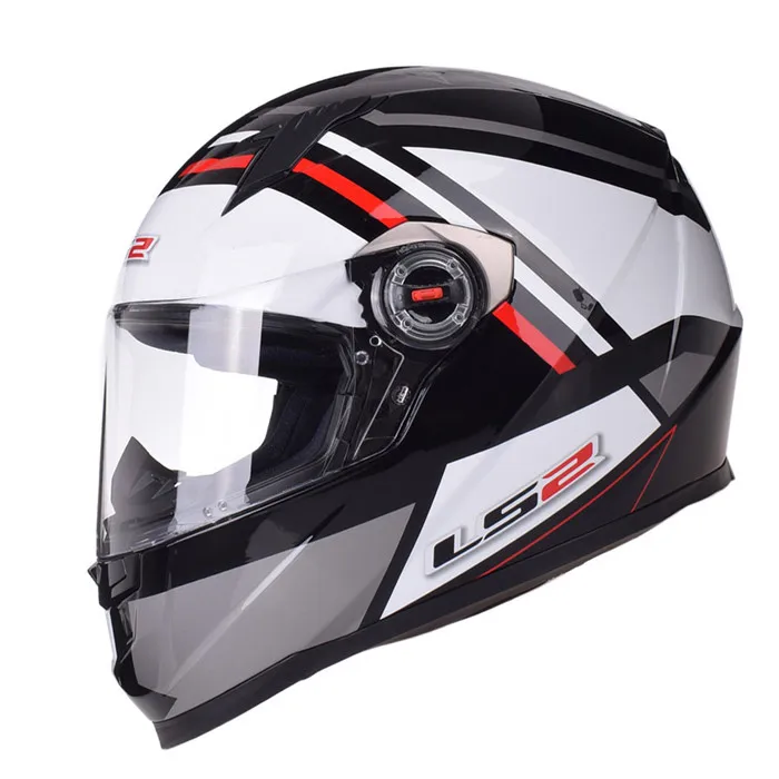 LS2 FF358 классический Capacetes de Motociclista мотоциклетный шлем анфас мотоциклетный мужской гоночный мотоциклетный шлем - Цвет: 25