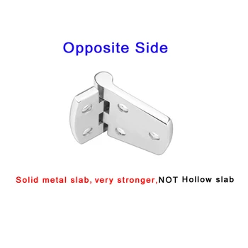 

Stainless Steel Door Hinges, Thickened Closet Door Hinge with Soft Close Ball Bearing with Screw Accessories