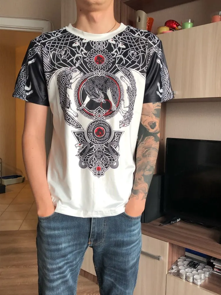 PLstar Cosmos Модные мужские толстовки Viking Tattoo 3D со всей печатью унисекс Толстовка Уличная Повседневная Толстовка с капюшоном Прямая поставка