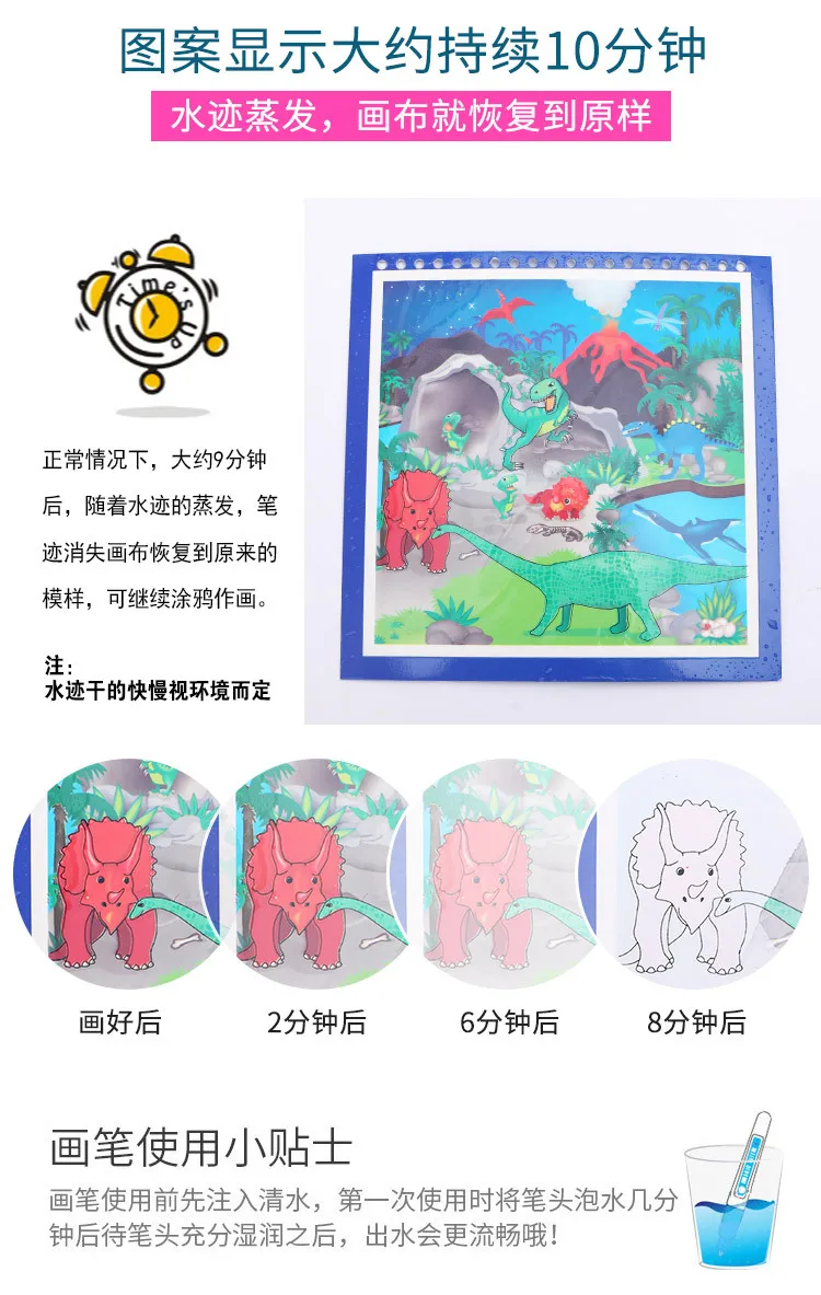 Детская игрушка-каракули, новая продукция, волшебная вода, граффити, волшебный альбом для рисования, детская книга, детский сад, живопись