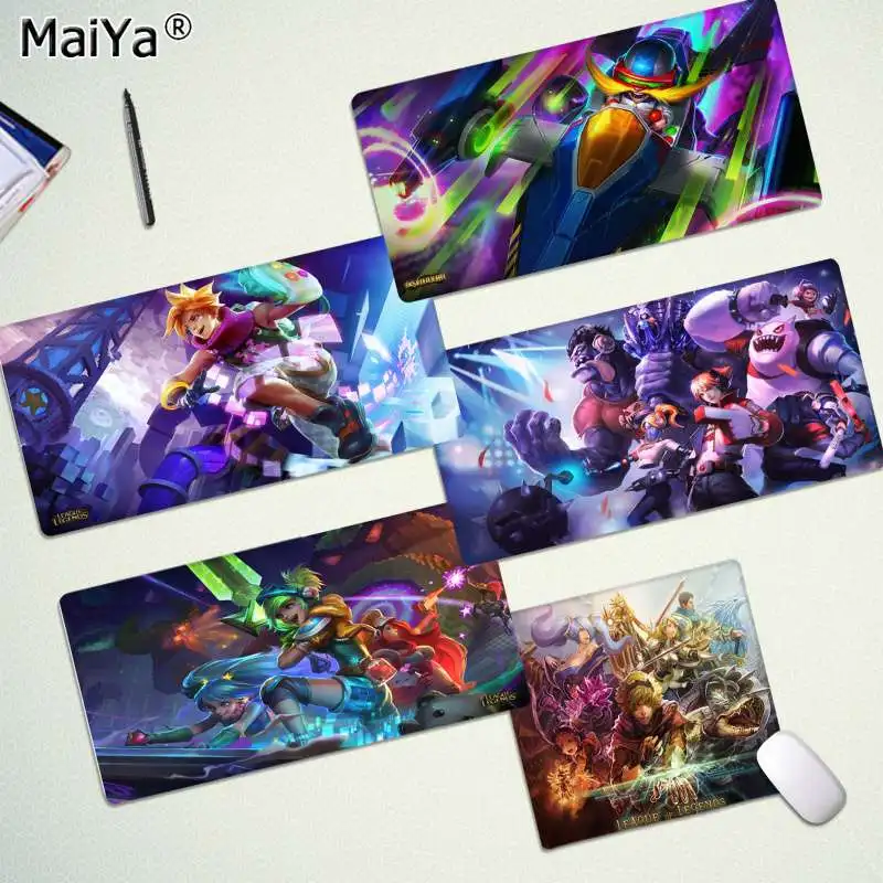 

Maiya My Favorite Arcade Ezreal League of legends Rubber PC Computer Gaming mousepad Free Shipping Large Mouse Pad Keyboards Mat