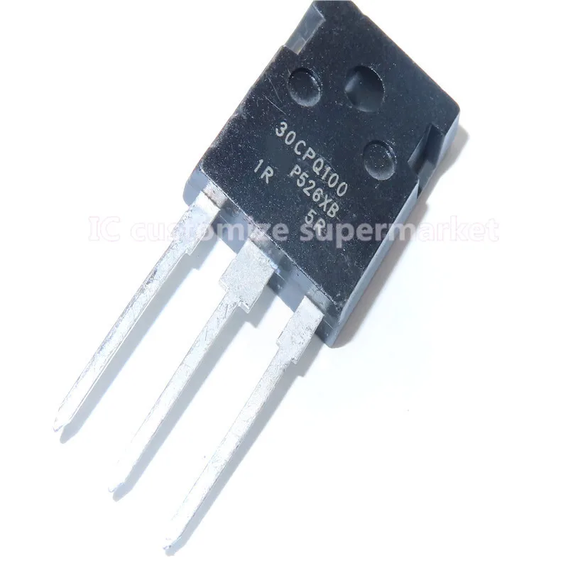 

5 шт./лот Новый триодный транзистор 30CPQ100 TO-3P 100V 30A
