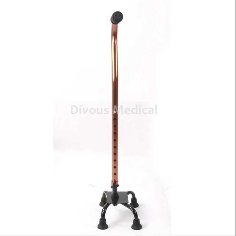 Old man go sightseeing crutches disabled cane 3