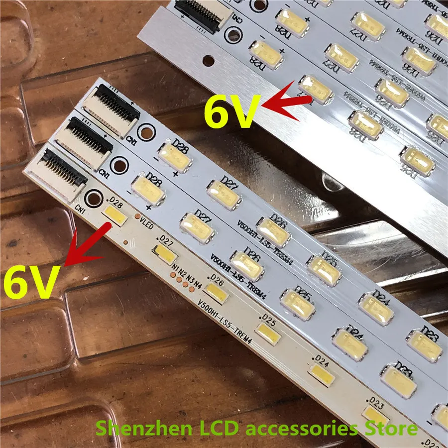 2 шт./лот LE50D8800 V500HJ1 LE1 светодиодный полосы V500H1 LS5 TLEM6 TLEM4 TREM6 TREM4 E117098 28 s 315 мм