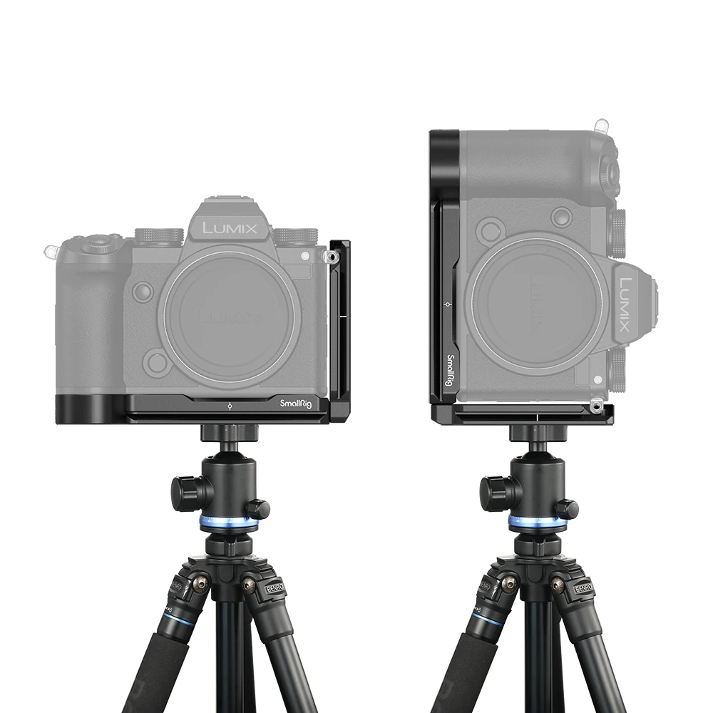 SmallRig Camera L Bracket Plate For Panasonic S5 Camera Arca Baseplate and Side Plate Quick Release Tripod Mounting Plate 2984