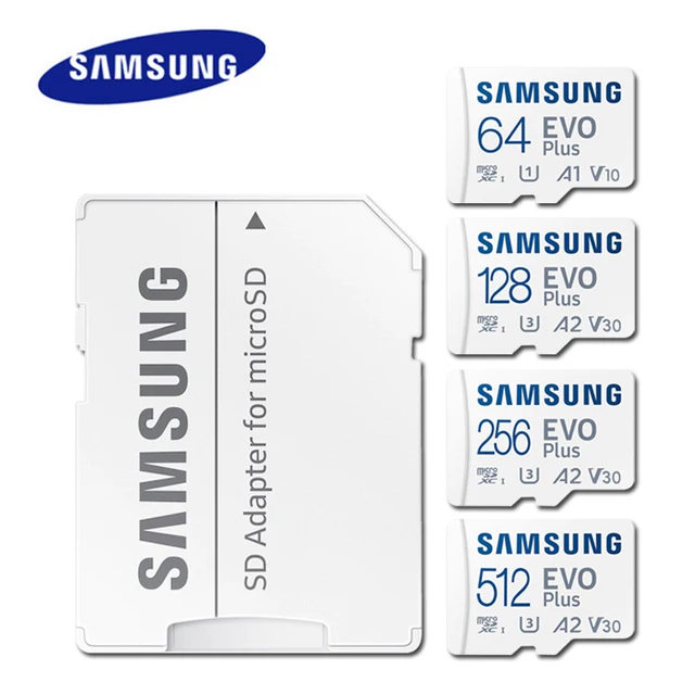 SAMSUNG EVO/PRO Plus Memory Card 64G A1 Micro SD Card 128G 256G 512G U3 A2 V30 Drive Recorder Monitor Camera Dedicated TF Card - Image 2