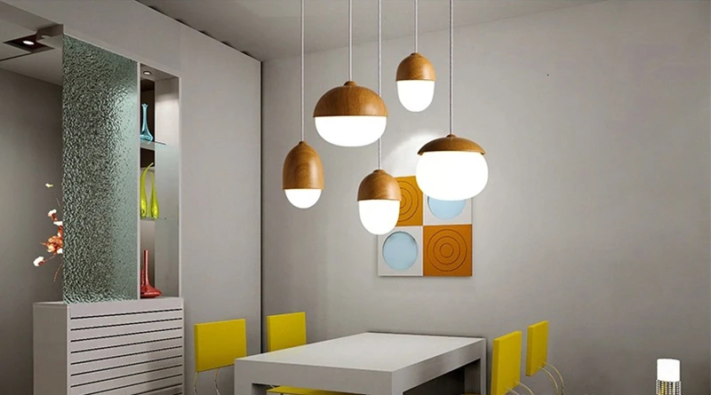 Скандинавский современный креативный декоративный подвесной светильник E27 светодиодный подвесной светильник для кухни, гостиной, спальни, кабинета, книжного магазина, кафе
