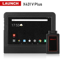 [Launch Дистрибьютор] Launch X431 V+ Wi-Fi/Bluetooth глобальная версия Полные Системы сканер+ X431 V плюс