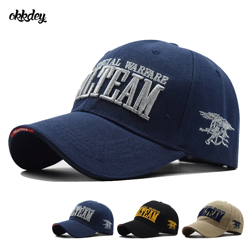

New Unisex Letter Embroidered Snapback Cap Outdoor Cotton High Quality Embroidered Unisex Baseball Caps Adjustable for Summer