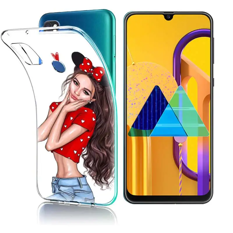 Чехол для Samsung Galaxy A51 A71 5G M51 A21 A91 A01 A11 A31 A41 M11 M21 M31 силиконовый чехол