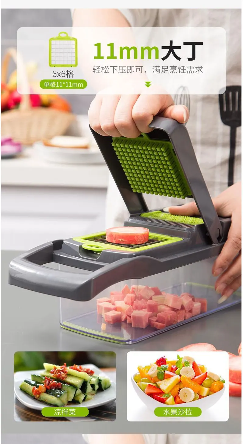 厨房多功能切丁切菜神器土豆丝切丝器刨丝器家用土豆片切片擦丝器-阿里巴巴_04