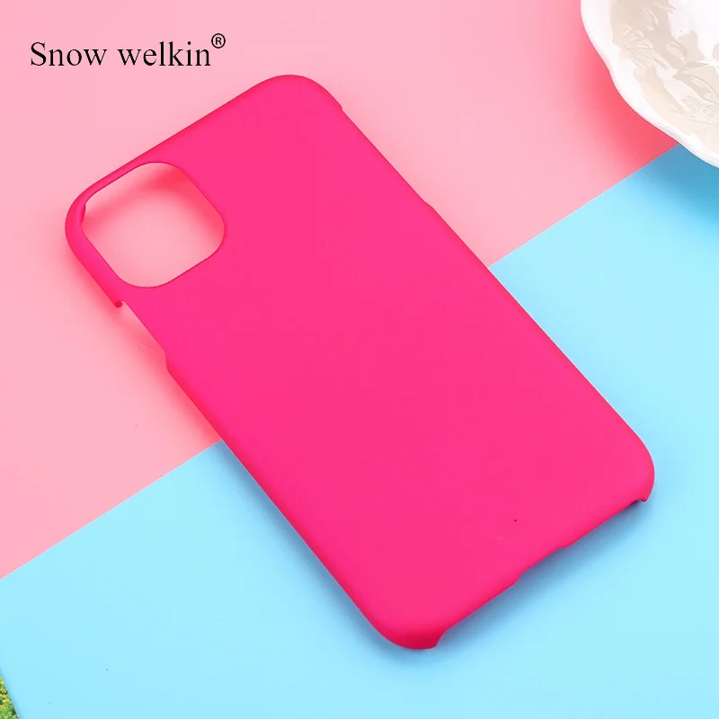 For iPhone SE 2020 SE2 Case Matte Hard Plastic Case Back Cover For iPhone 11 Pro XS Max XR X  8 7 6 6S Plus 8Plus Phone Cases iphone 8 plus leather case