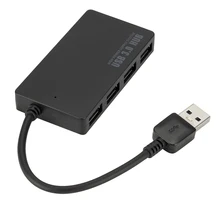 Usb-концентратор 3,0 4 Порты и разъёмы Зарядное устройство USB Multi HUB адаптер USB3.0 Порты и разъёмы для портативных ПК чехол для мобильного телефона для Macbook Компьютерные аксессуары USB HUB