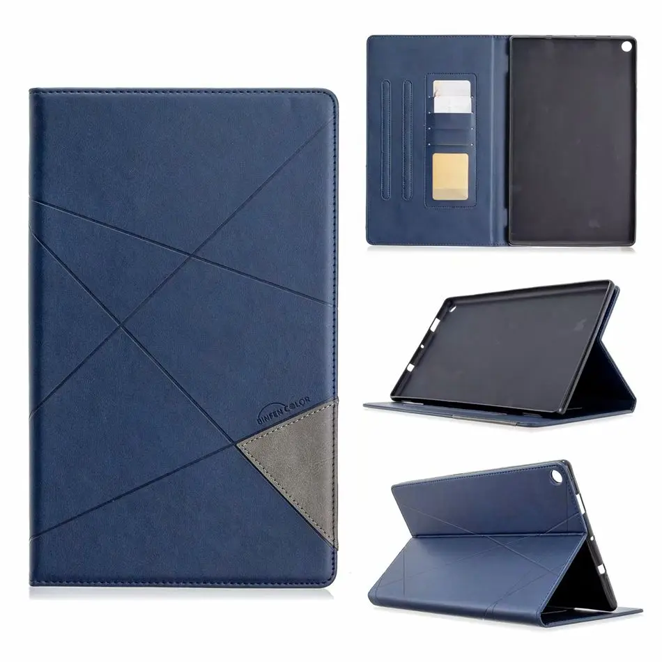 Магнитный умный чехол для Amazon Fire HD 10 Fundas 8 2018 роскошный мягкий силиконовый кожаный