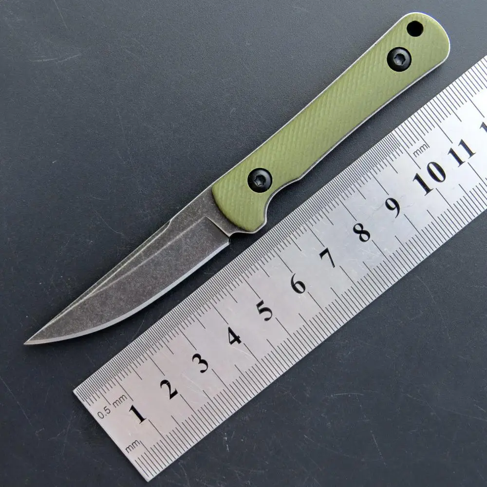 Green Eafengrow EF110 портативный маленький прямой нож 440 Лезвие фиксированный охотничий нож для выживания кемпинга на открытом воздухе посуда тактический инструмент - Цвет: Green