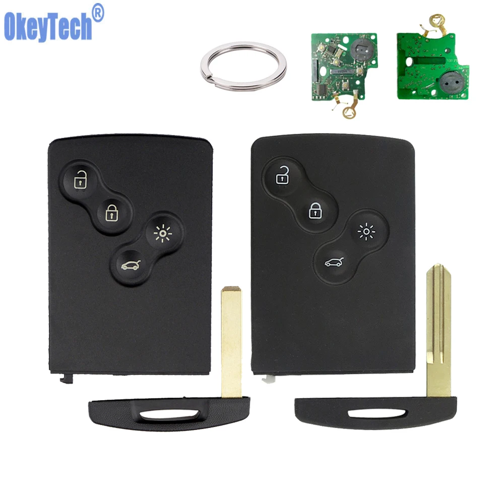 OkeyTech Original for Renault Koleos Clio Scenic Remote Control Smart