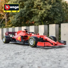 

Bburago 1:18 2021 Ferrari SF21 #55 2020 SF1000 #5 #16 F1 Racing Formula Car Static Simulation Diecast Alloy Model Car