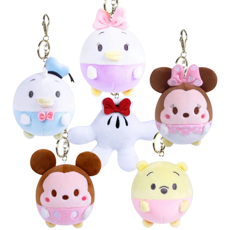9cm Disney Donald Duck Mickey Mouse Minnie Winnie the Pooh Cute Stuff Plush Doll Gift Toys for Kids | Игрушки и хобби