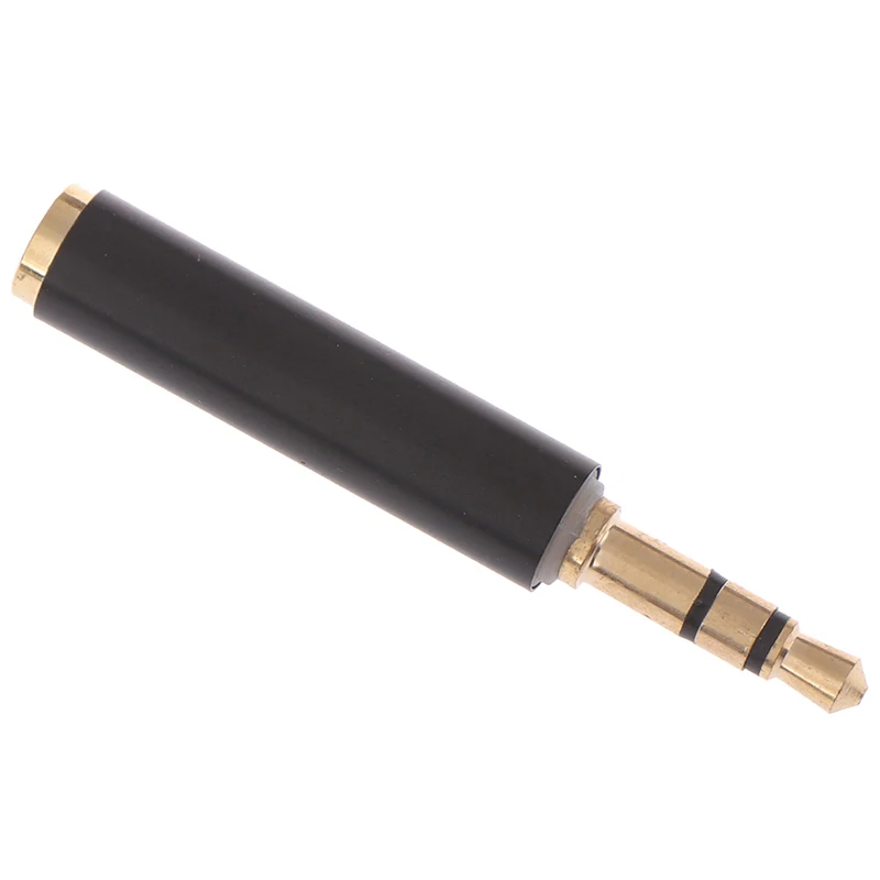 

1pcs 3.5mm Stereo 3 Pole Male To 4 Pole 3 Ring Female Audio Adapter Converter Connectors