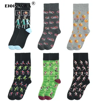 

Creative Fashion Hip Hop Funny Socks Men Streets Trend Movement Tide Socks Breathable Absorb Sweat Cotton Skateboard Socks
