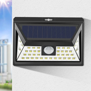 

Wall lamp Outdoor Lighting Garden Fence LED Light Solar Powered buitenlamp street light balcony lamps motion sensor light