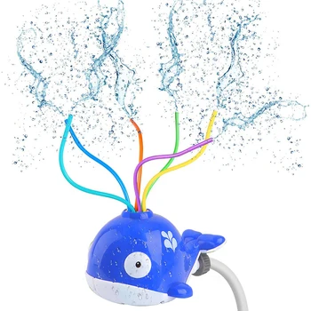 

Funny Boys Girls Shower Toys Kids Swimming Shower Toy Cartoon Cute Whale Sprinkler Toy Indoor Bathroom Outdoor Water Spray Toy