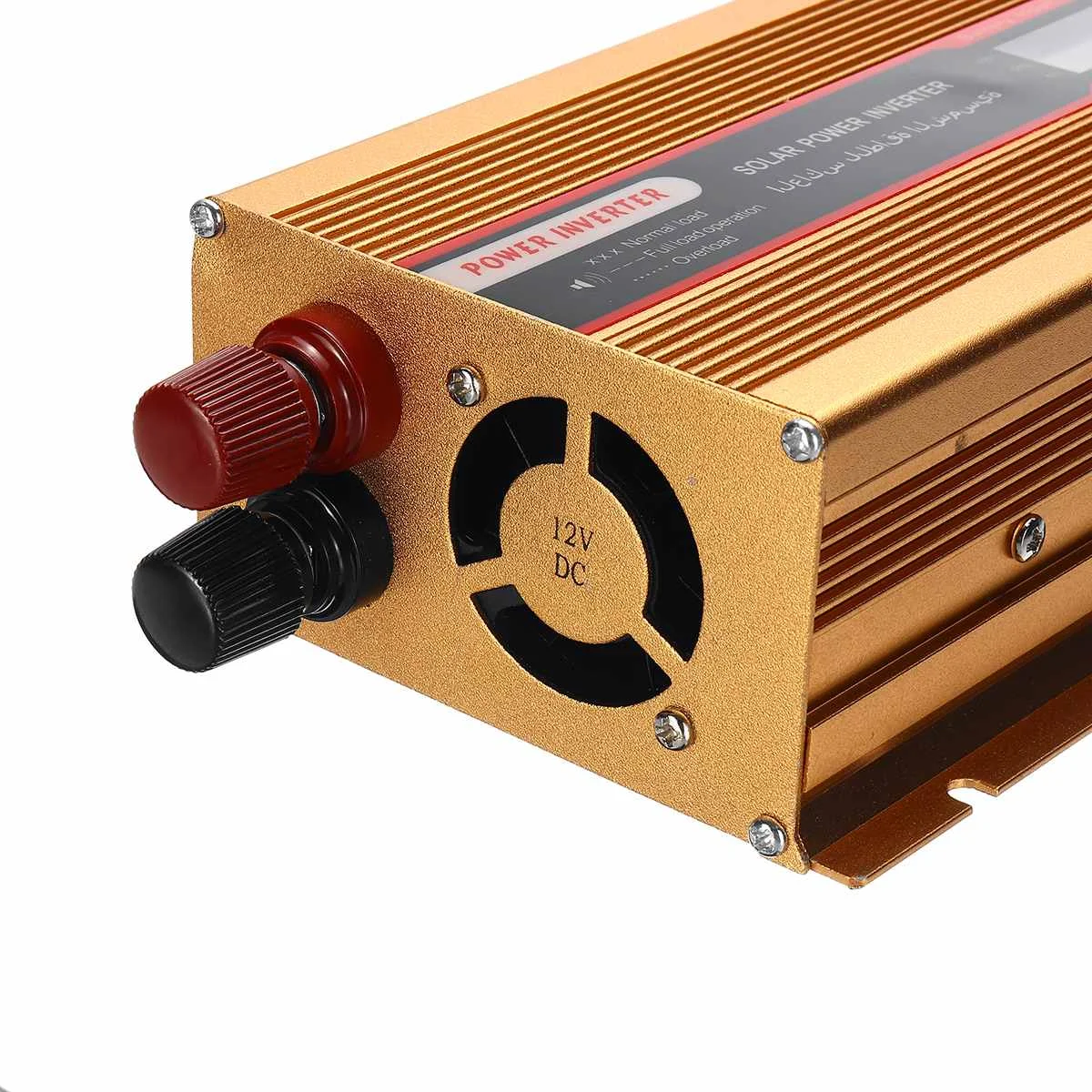 Золотистый/розовый модифицированный преобразователь синусоидальный инвертор 2000 Вт DC 12 В к AC100-130V/AC200-240V для автомобиля