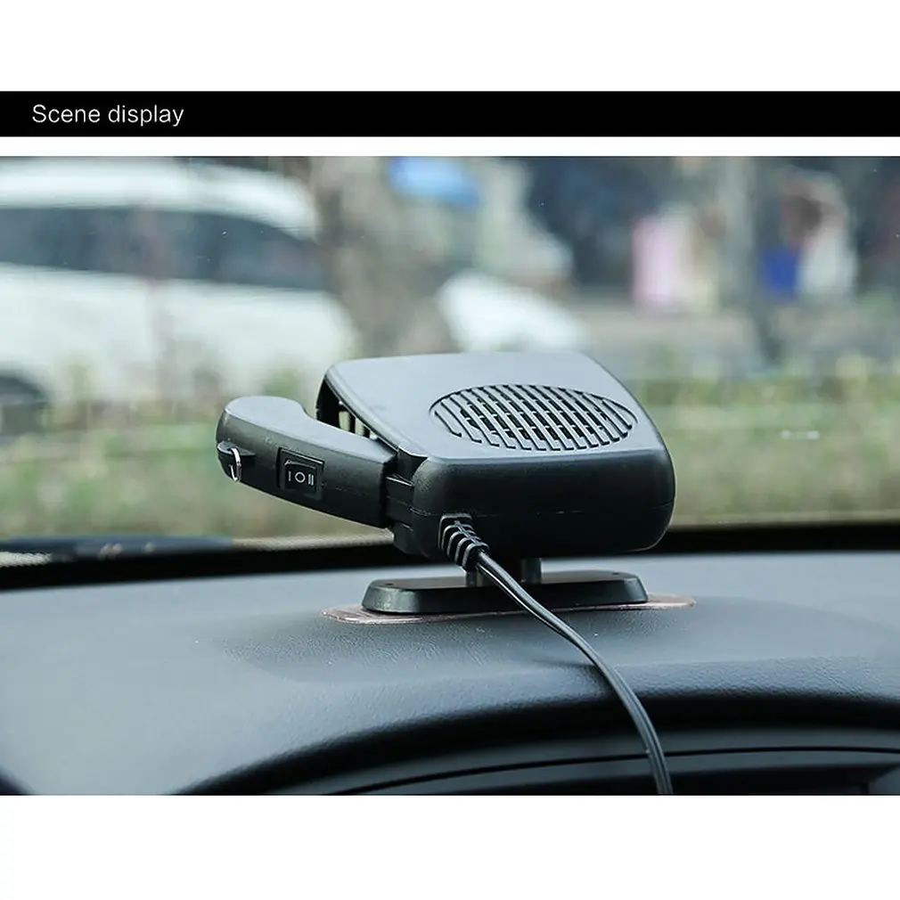 12V 200W Car Heater Electric Heater Glass Defrost Defog Heating Machine for RV, Motorhome Trailer, Trucks, Boats