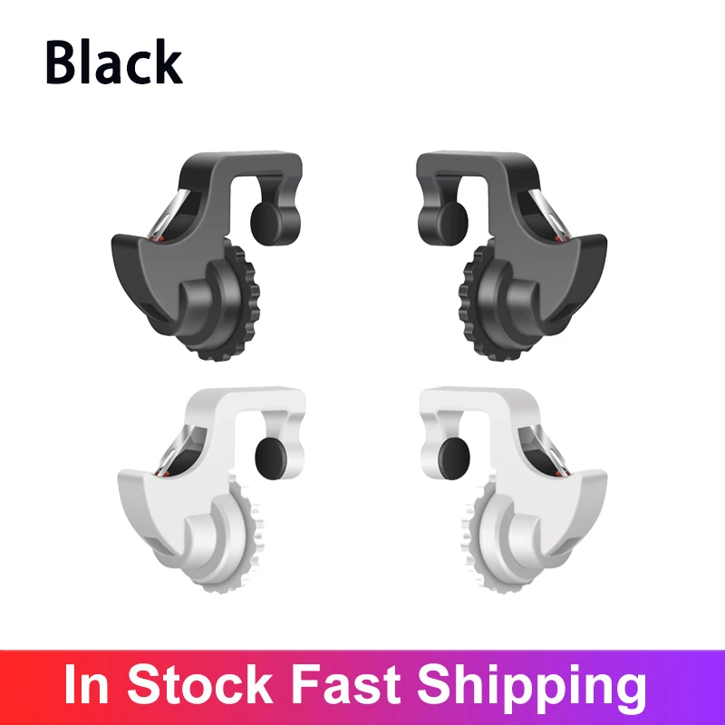 

2pcs Phone Mobile Gaming Trigger For PUBG Mobile Game Fire Button Aim Key L1R1 Shooter Controller Game Pad For Games Gamepads