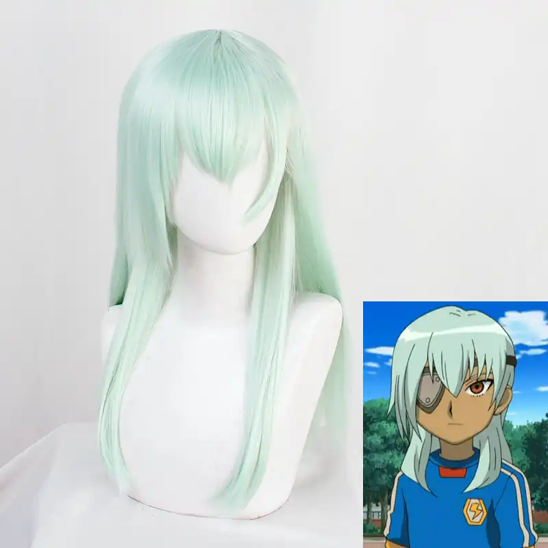 をイナズマイレブンgo佐久間次郎コスプレウィッグロング緑ストレートヘア合成hallowenパーティー 無料ウィッグキャップ Aliexpress をイナズマイレブンgo佐久間次郎コスプレウィッグロング緑ストレートヘア合成hallowenパーティー 無料ウィッグキャップ Aliexpress