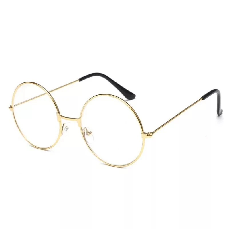 

Round clear glasses frames woman eyewear man fake eyeglasses alloy unisex optical transparent Eyewear Accessories