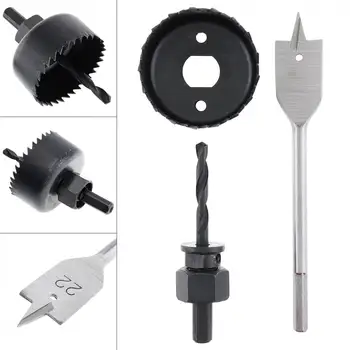 

3pcs/set 54mm Woodworking Opener Hole Saw Bit Cutting Drilling Tool Set with Round Case Saw for Gypsum Board/Wood Opening