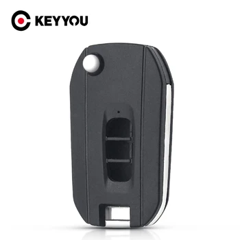 

KEYYOU 10X Modified Car Key For Chevrolet Captiva 3 Buttons Modified Folding Blank Key Shell Cover New Upgrade Flip Car Key Case