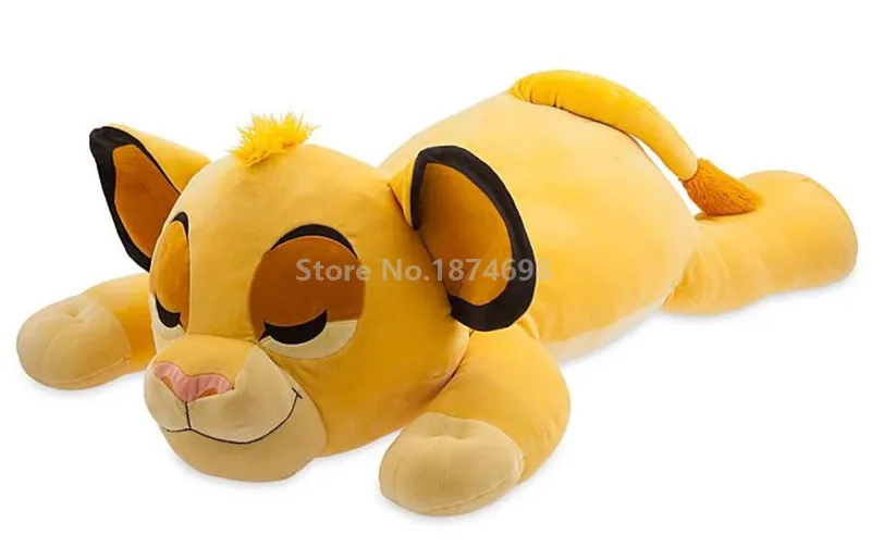 Король Лев большой лежа Simba Подушка Плюшевые игрушки 55 см милые мягкие животные куклы детские игрушки для детей Подарки