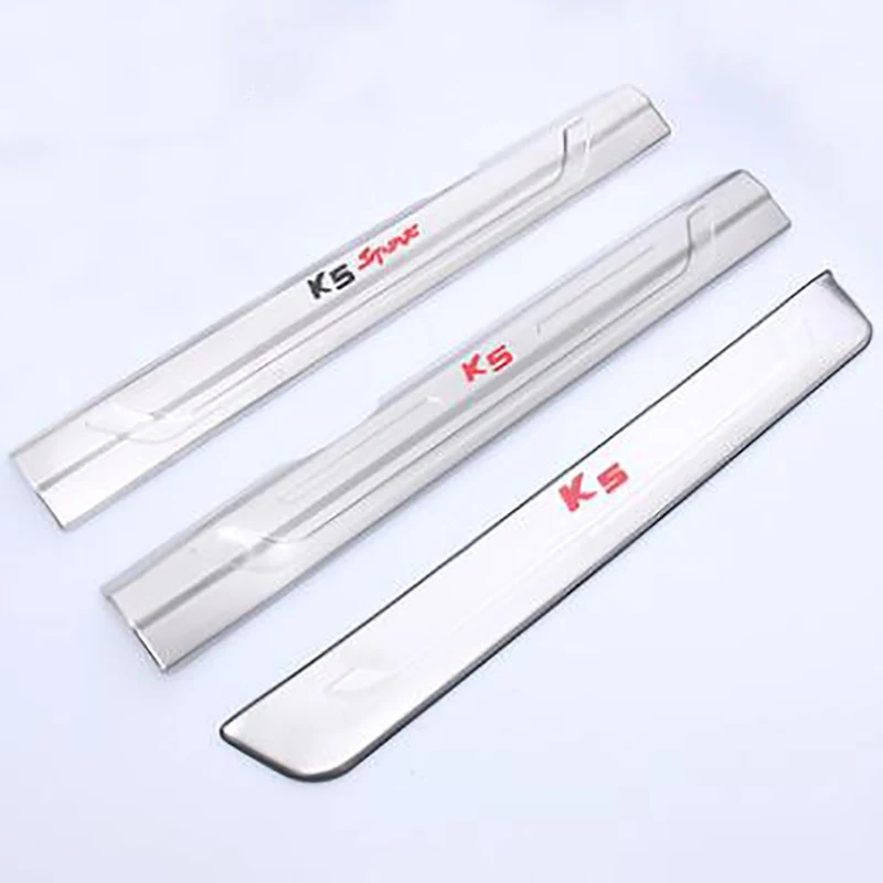 

2016-2019 for Kia K5 Door sill strip Threshold bar Welcome pedal modification special decorative accessories