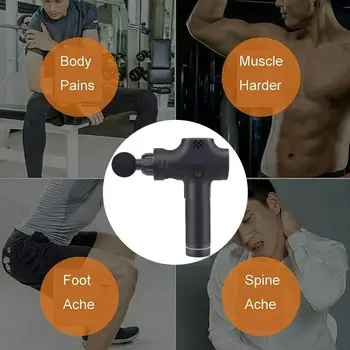 

Durable 3 Files 10 Mm Muscles Low Back Pain Vibrating Therapy Device Percussive Massager Gun Bodybuilding Yoga