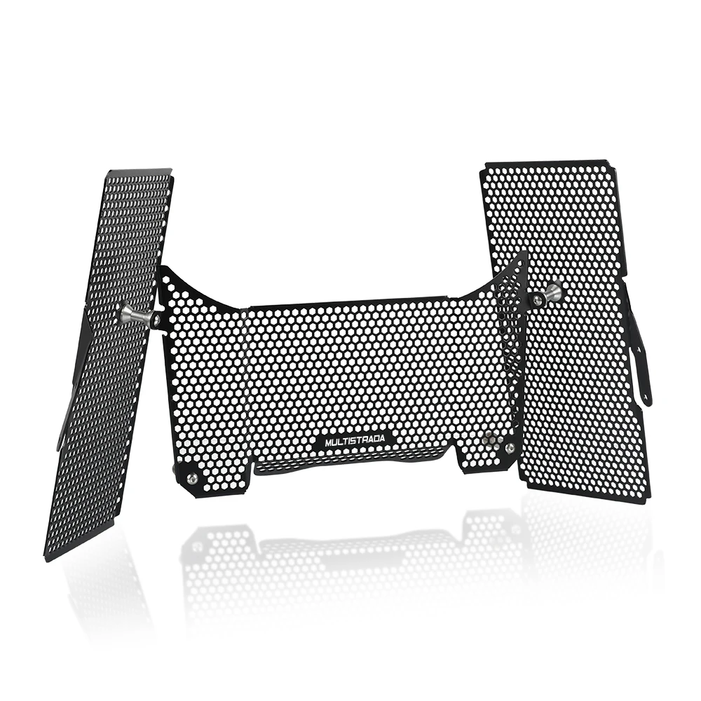 FOR Multistrada V4 S V4S Sport 2021 2022 Motorcycle aluminium Radiator Guard Protector Grille Cover Radiator Oil Cooler Guard
