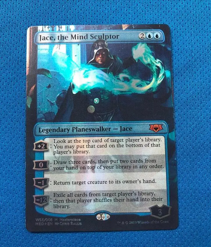 Jace the Mind Sculptor MED Mythic Edition Foil magicg ProxyKing 8 0 VIP прокси-карты для сбора каждой карты mg. |