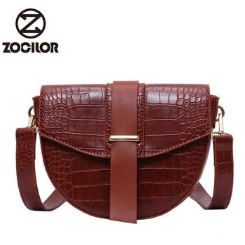 

Fashion High Quality Pu Leather Semicircular Crossbody Bags For Women Lady Shoulder Messenger Bag Female Travel Handbags