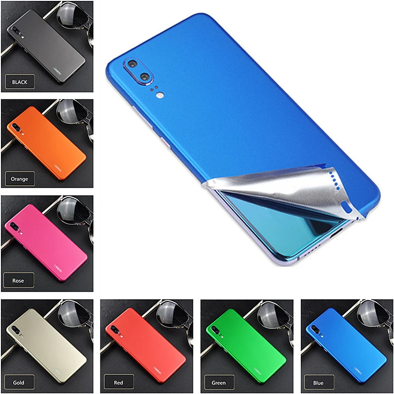 

Ice Surface For Huawei P10 P20 Case Back Film Thin Screen Protector Protective Cover Stickers Color Paster Rear Decorative Film