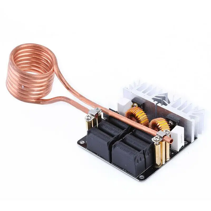 Kuulee 1000W ZVS Low Voltage Induction Heating Board Module Flyback Driver Heater DIY