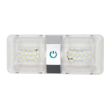 

1 Pack Rv Interior Light Super Bright Dc 12V 48 Led Rv Ceiling Double e Light Trailer Camper Rv Interior Lighting Adjustable