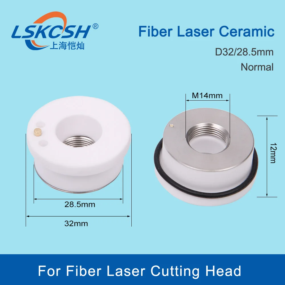 Fiber Laser Ceramic Nozzle Holder For Laser Cutting Machine With Laser Module, Laser Machine Spare Parts, Laser Nozzle Holder Ring