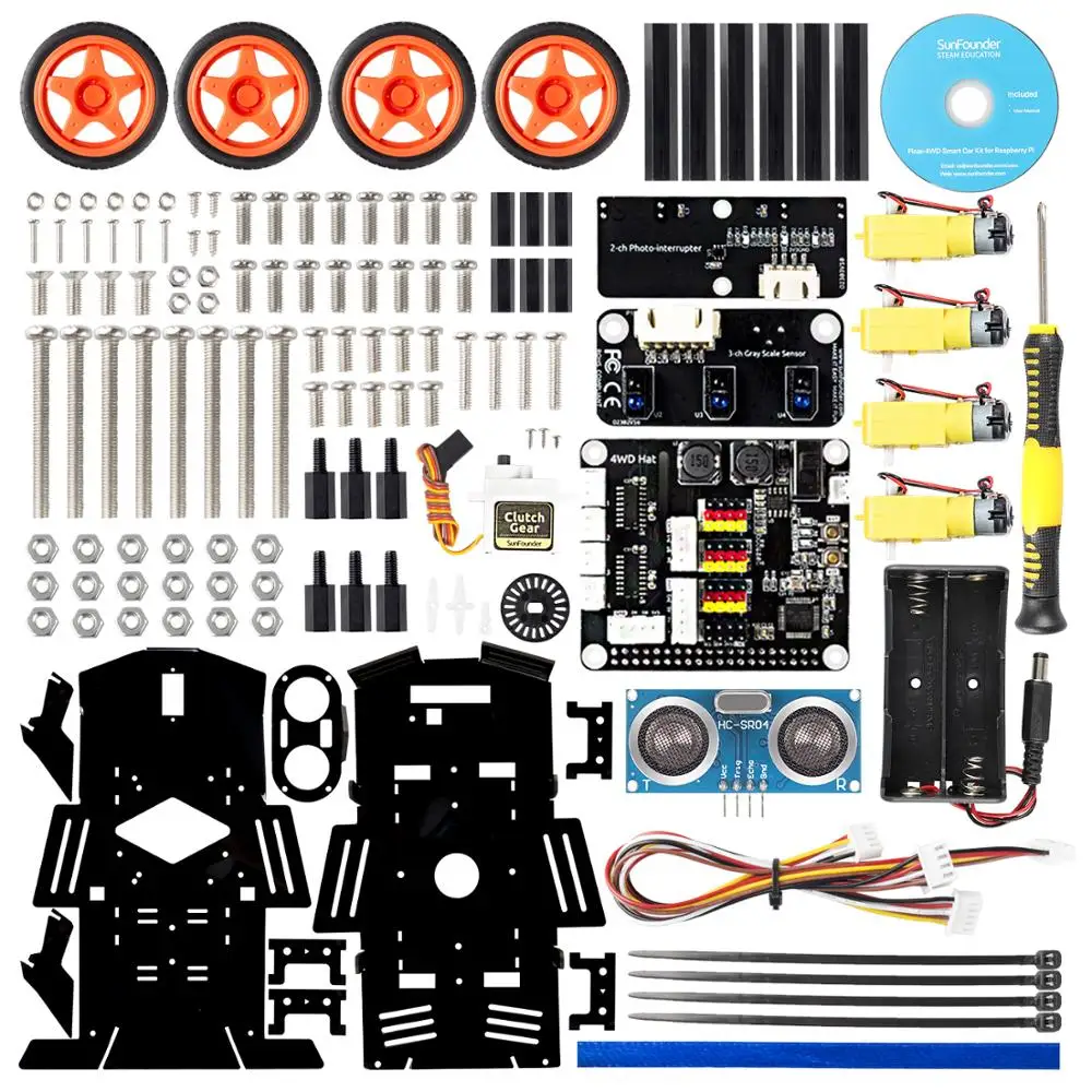 Рисунок 6 - CC SunFounder Raspberry Pi Car Robot Kit