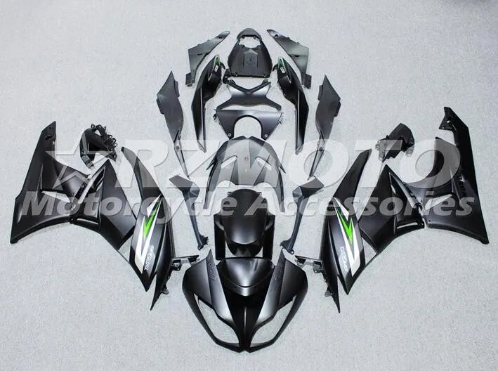 

Injection Mold New ABS fairing kit Fit for Kawasaki ZX6R 2009 2010 2011 2012 fairings ZX-6R 09 10 11 12 Ninja 636 black matte