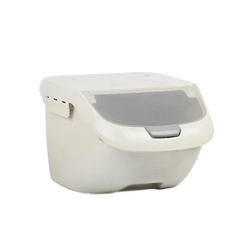 

New-Rice Storage Box Sealed Moisture-Proof Large Capacity Grain Flour Container Kitchen Rice Storage Box Flip Cover