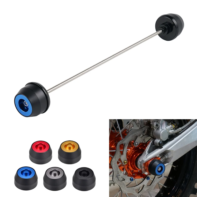 

Rear Wheel Axle Slider Crash Protector for Yamaha FZ07 MT07 FZ-07 MT-07 FZ MT 07 2013-2016 2017 2018 2019 2020 XSR700 XSR 700
