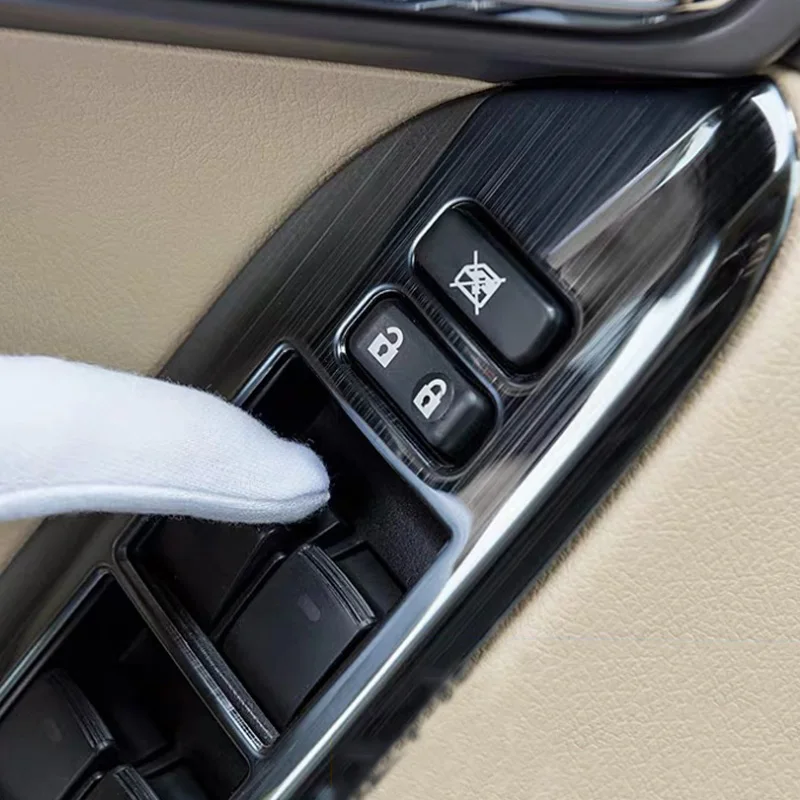 Накладка на переключатель стеклоподъемника для Toyota Land Cruiser Prado 150 2010 2011 2012 2013- J150 LC150