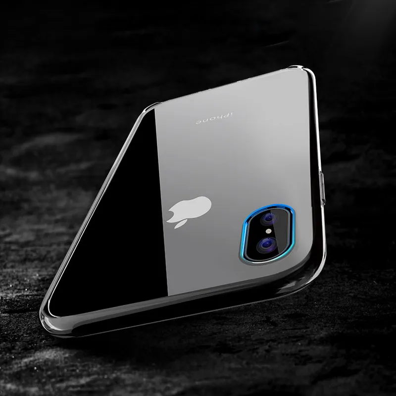 

Luxury Case For iPhone 7 6 s 8 Plus Capinhas Ultra Thin Slim Soft TPU Silicone Cover Case For iPhone X XR XS Coque Fundas Capa