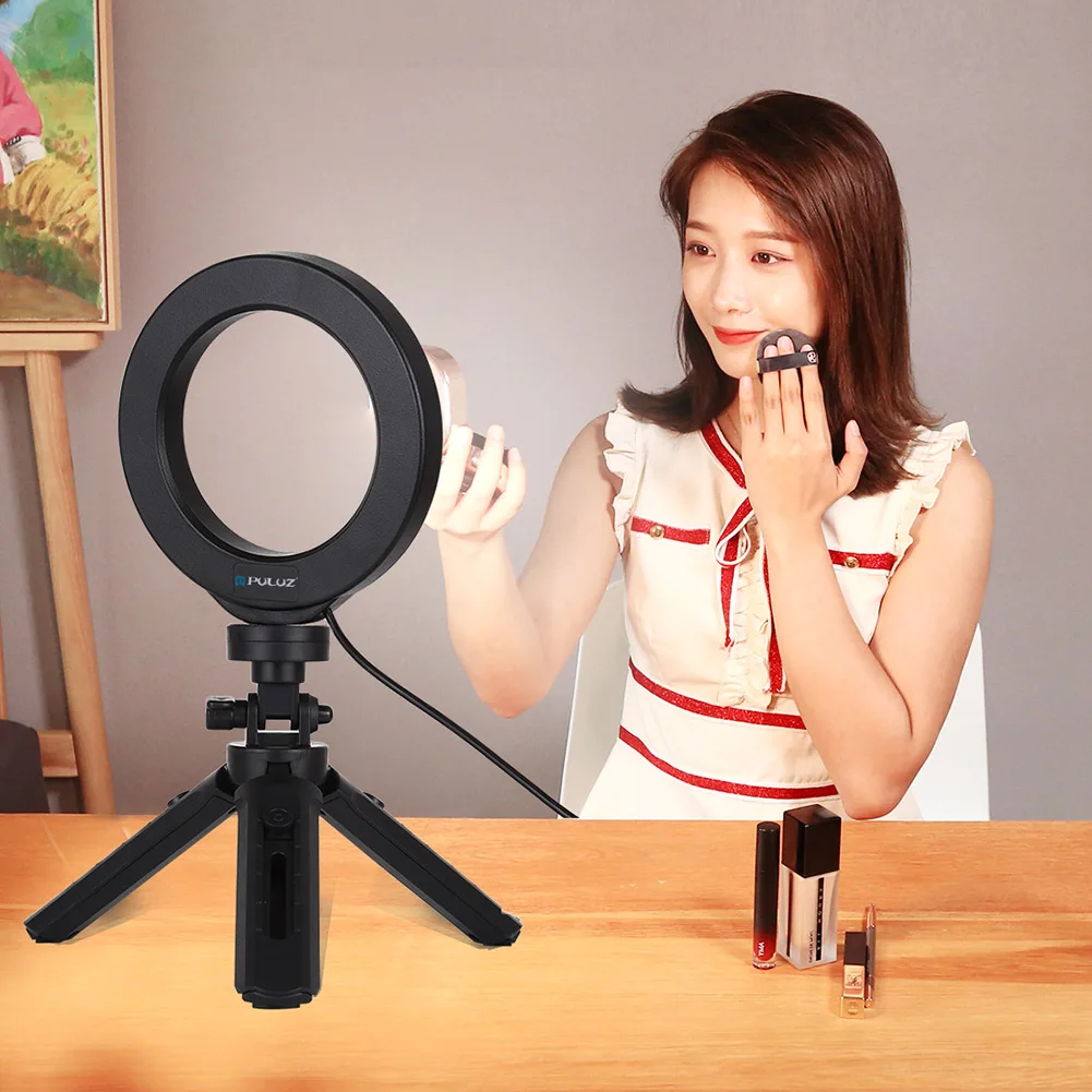 

4.7"/6.2" Ring fill light anchor mobile phone live photography selfie light stepless dimming LED fill light